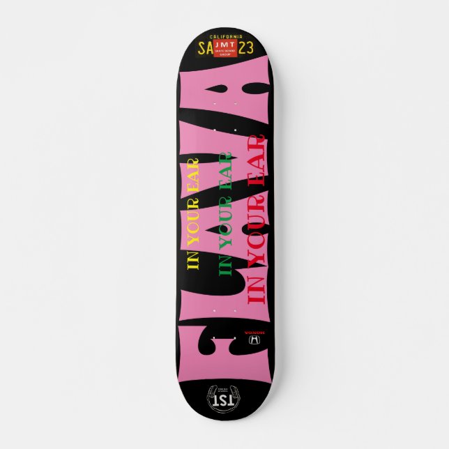 FLAVA NO PAPEL DE skate JMT 7 3/4" (Frente)