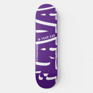 FLAVA NO SEU OUVIDO 8 1/2" Deck de Skate