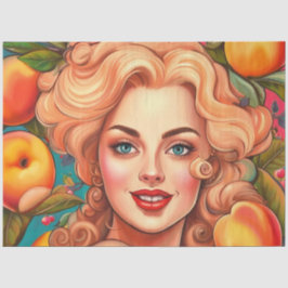 Flavorors Femmes Peachy Keen - Papel de Decoupage