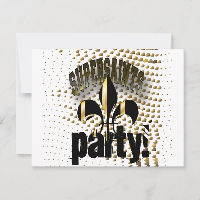 Fleur de Lis/Black + gold (Frente)