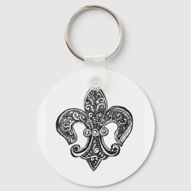Fleur de Lis Chaveiro (Frente)
