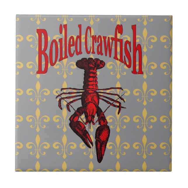 Fleur De Lis Crawfish (Frente)