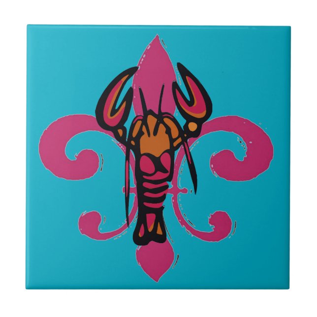 Fleur De Lis Crawfish (Frente)