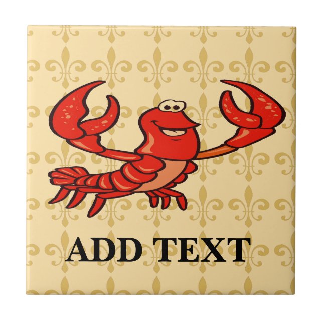 Fleur De Lis Crawfish (Frente)
