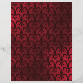 Fleur de Lis - Ephemera Do Livro De Escrapetes