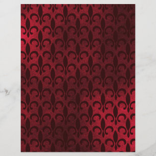 Fleur de Lis - Ephemera Do Livro De Escrapetes