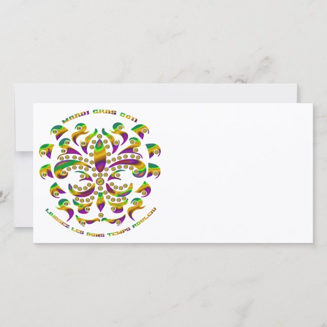 fleur de lis Mardi-Gras 2011 V-2 (Frente)