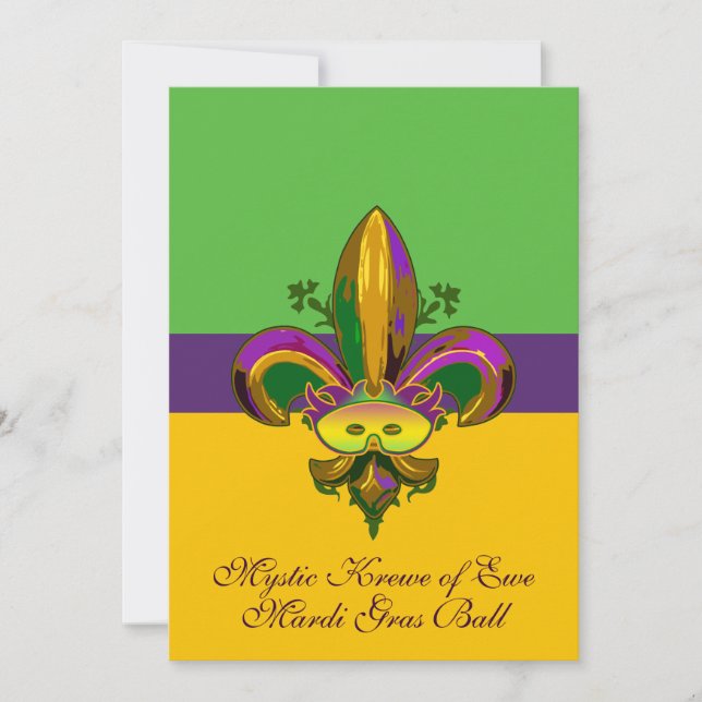 Fleur de lis Mask (Frente)