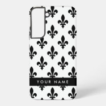 Fleur de Lis, Preto no Branco, Preto, Seu Nome