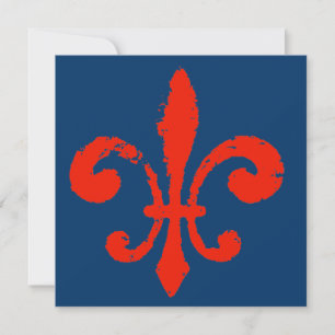 Fleur De Lis, Vermelho Distante