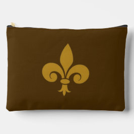 Fleur de Lys Large Accessory Pouch