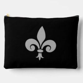Fleur de Lys Large Accessory Pouch