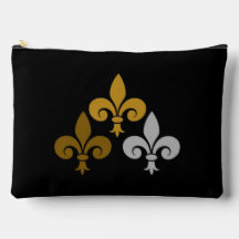 Fleur de Lys Small Accessory Pouch