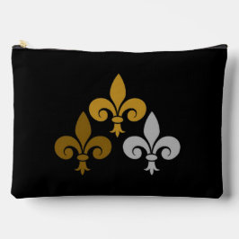 Fleur de Lys Small Accessory Pouch