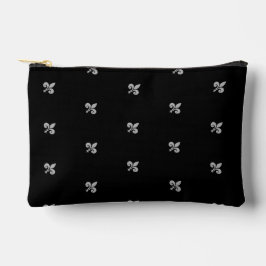 Fleur de Lys Small Accessory Pouch