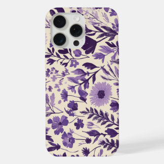 Fleurs sauvages en nuances de violet 💜