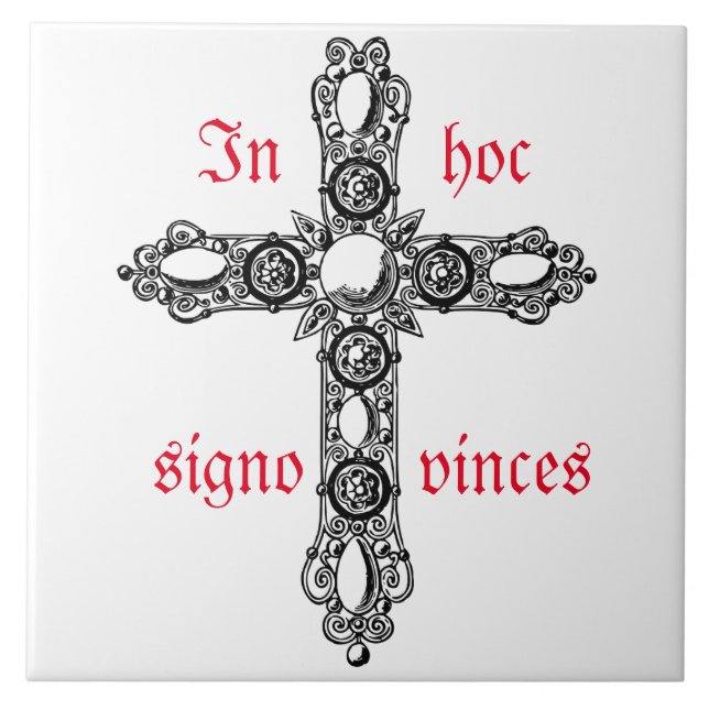Fliese in hoc signo vinces (Frente)