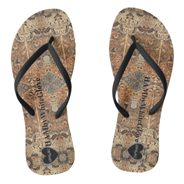 Flip-Flops - HAMbyWG - Chinelos Design Persa (Pé da cama)