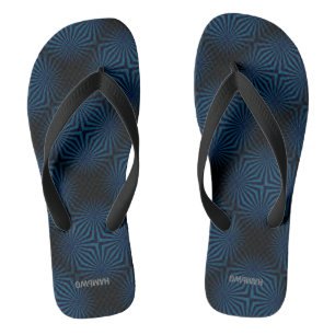 Flip-Flops Teal Psychedelic - Chinelos HAMbyWG