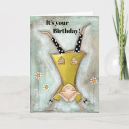 Flippin' Sweet - Cartão de Aniversário