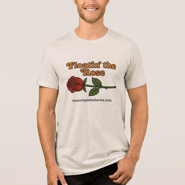 Floatin' the Rose Sunnydale Diaries t-shirt (Frente)