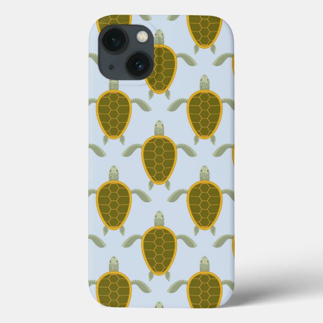 Flock Of Sea Turtles Pattern (Verso)