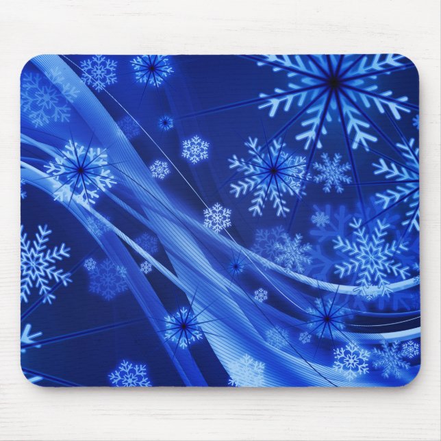 Floco de neve Art 11 Mousepad (Frente)
