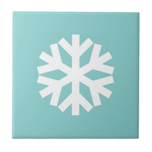 Floco de neve azul