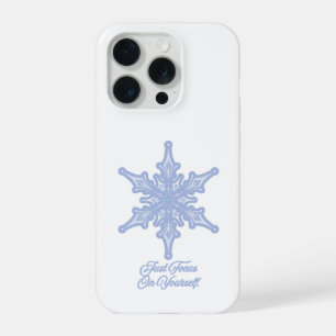 Floco de Neve de Inverno Apenas Foque Em Si Mesma