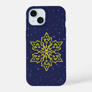 Floco de Neve Dourado