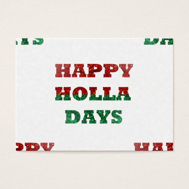 floco de neve feliz feriado (Frente)