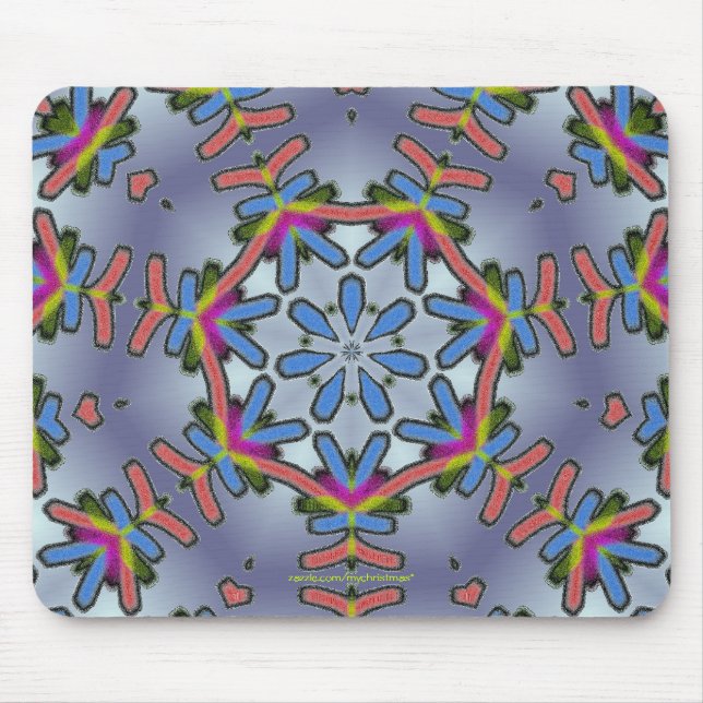 Floco de neve legal Mousepad (Frente)
