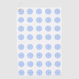 Floco de neve Padrão de inverno azul claro