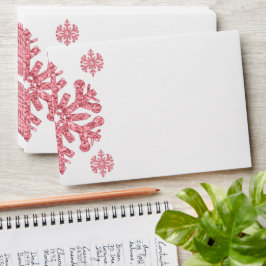 Floco de neve rosa Floco de inverno Aniversário