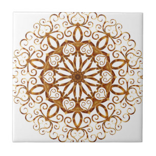 Floco de Ouro em branco