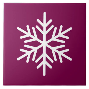 Floco Nórdico Branco Festivo Floco De Neve No Verm