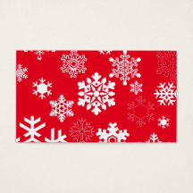 Flocos de neve brancos - Cor de fundo personalizáv