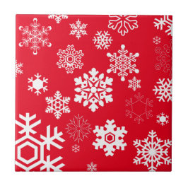 Flocos de neve brancos - Cor de fundo personalizáv