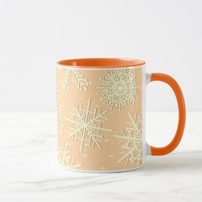 Flocos de neve, caneca (Direita)