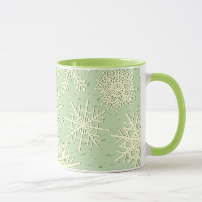 Flocos de neve, caneca (Direita)