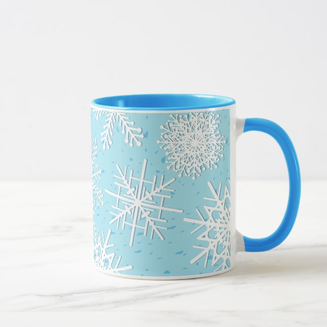Flocos de neve, caneca (Direita)
