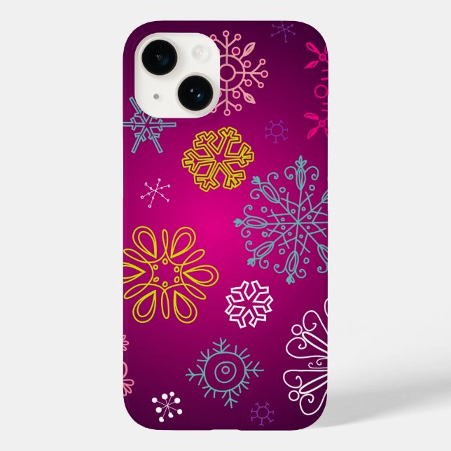 Flocos de Neve Caprichosos Inverno Encantado (Verso)