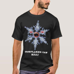 Flocos de neve conseguem Matar! Camiseta Mens - Pe