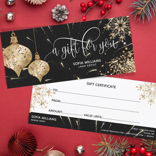 Flocos de neve de árvore de Natal moderno brilhant (Criador carregado)