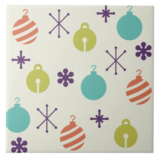 Flocos de neve de Enfeites de natal retrorreflecto (Frente)