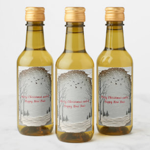 Flocos de neve de inverno Corte de papel