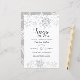 Flocos de neve de inverno nevando no Chá de panela