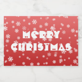 Flocos de neve de Natal