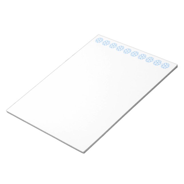 Flocos de neve do Bloco de notas (Inclinado)