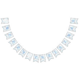 Flocos de neve do Feliz Natal - bandeiras da